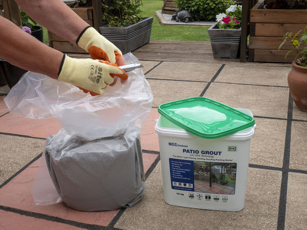 Patio Grout with GftK Technology