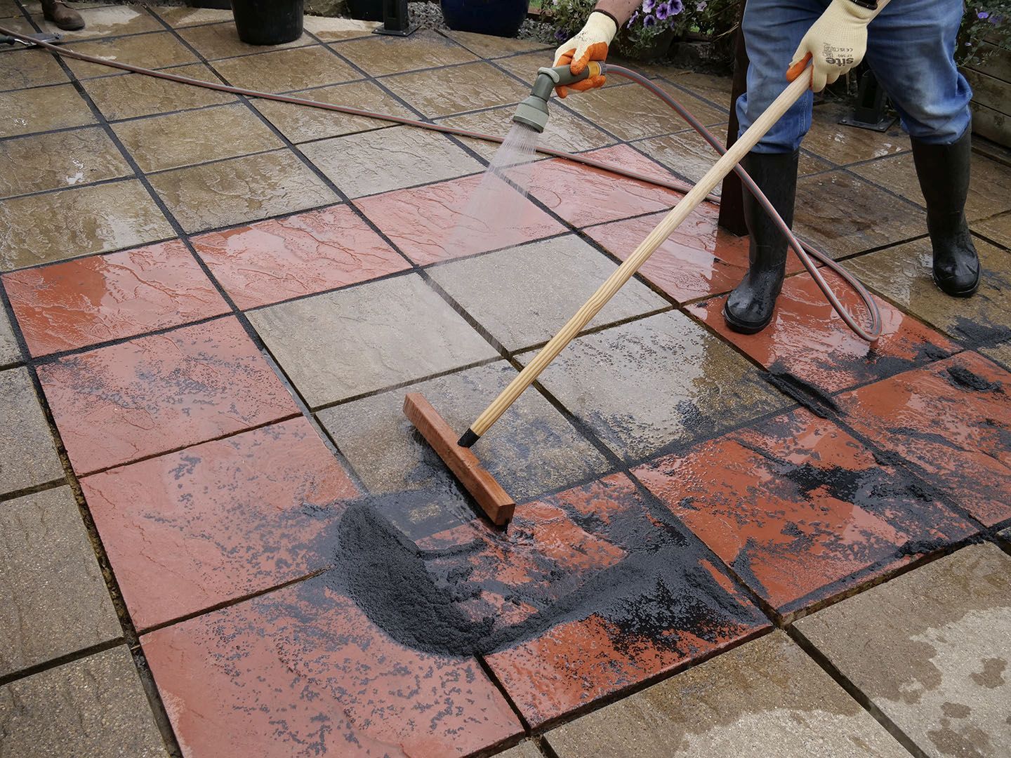 Patio Grout with GftK Technology
