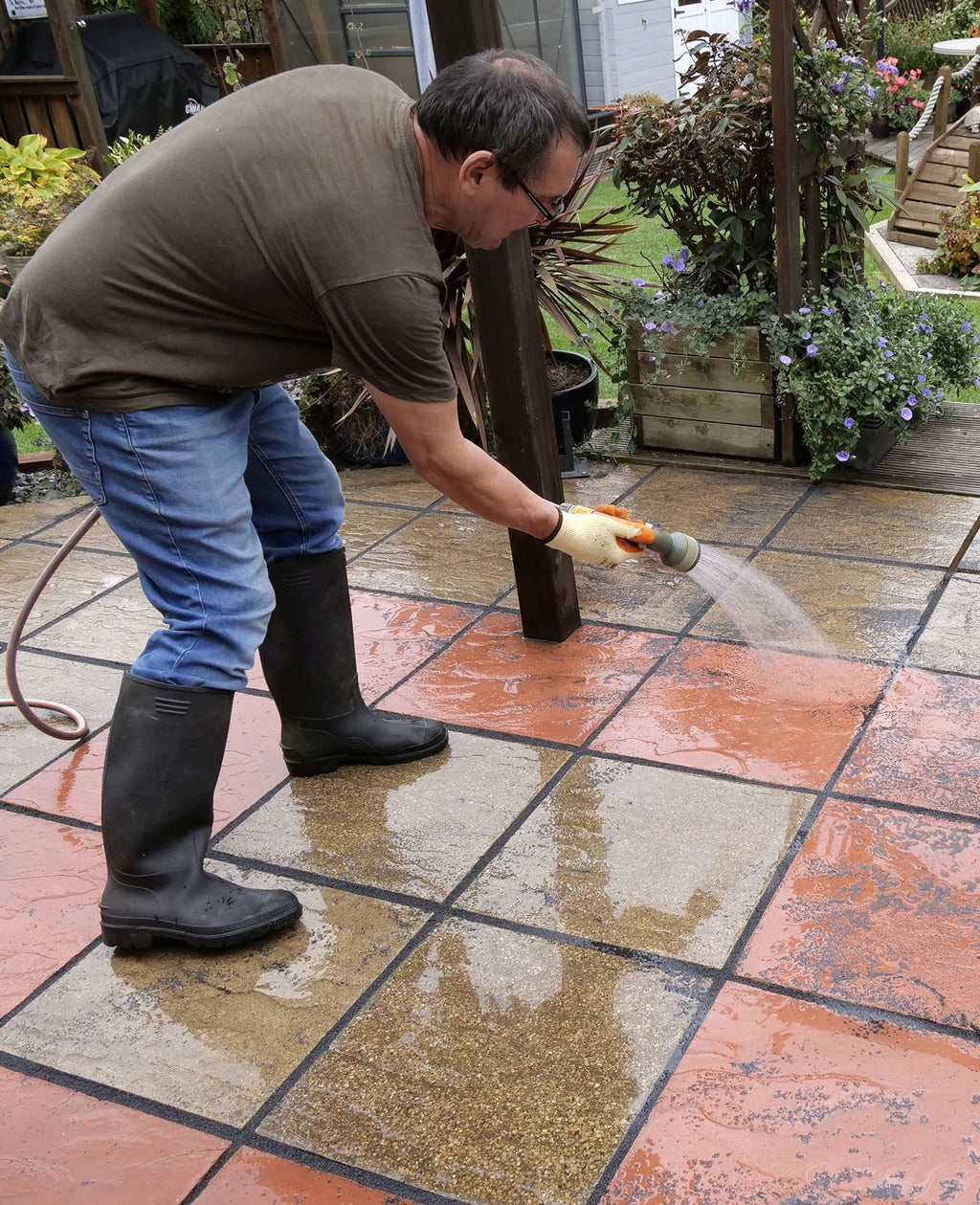 Patio Grout with GftK Technology