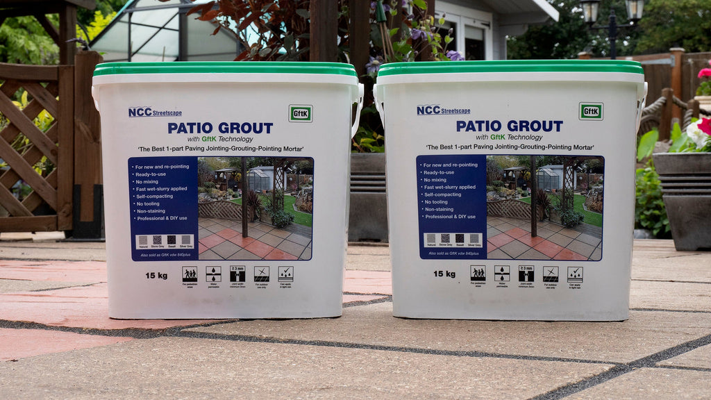 Patio Grout with GftK Technology